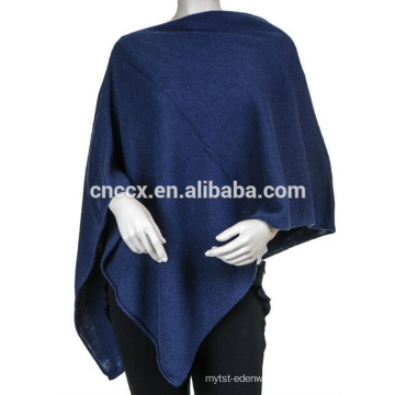 PK17ST261 Cashmere knit poncho,scarf